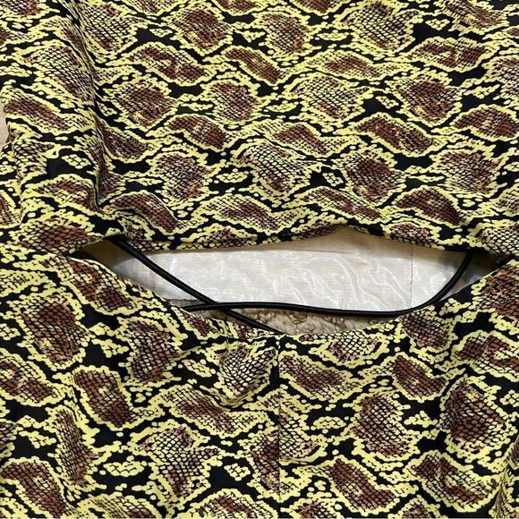 Brand‎ new with Tags Tiger Mist Snake Print Beda Strappy Playsuit romper Medium - Picture 9 of 13